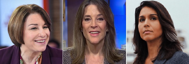 klobuchar williamson gabbard