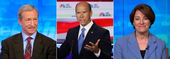 steyer delaney klobuchar