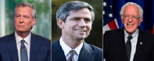 deblasio sestak sanders